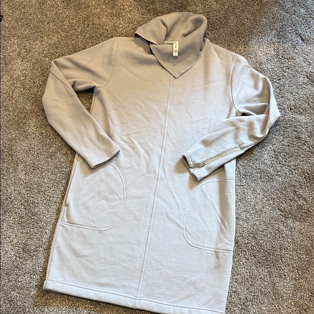 Athleta Gray Mini Dress
